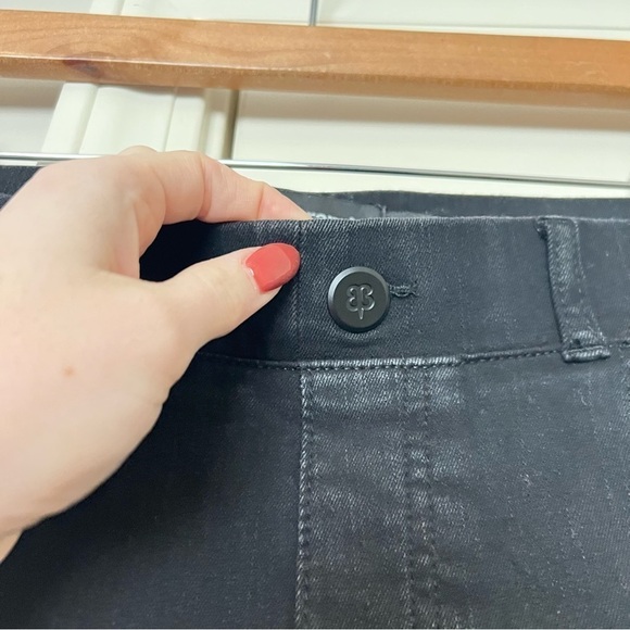 Betabrand Yoga Skinny Denim Jeans Washed Black - Picture 8 of 10